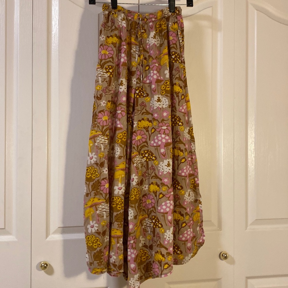 Insanely cute Boho mushroom summer pants!!